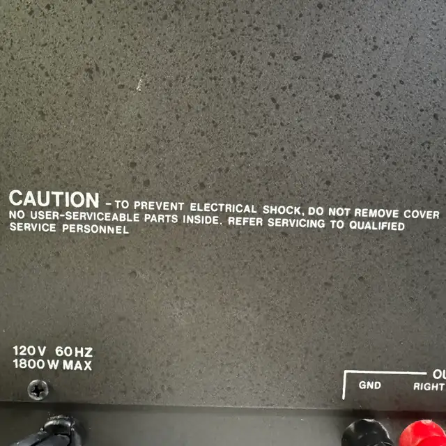 Hafler DH-500 Stereo Power Amplifier Used Tested Working USA in Stereo Systems & Home Theatre in City of Toronto - Image 8
