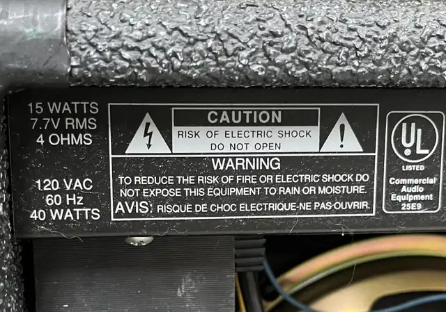 Peavey Rage 158 Amp - Teal Stripe. Made in the U.S.A. in Amps & Pedals in City of Toronto - Image 6