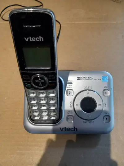V-Tech hands free and wireless home phone, View more