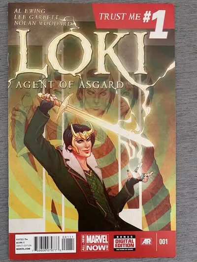 LOKI AGENT OF ASGARD #1 MARVEL COMICS AS SEEN IN LOKI TV SERIES, View more