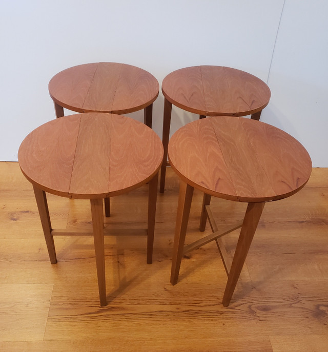 MCM Teak Nesting Tables Set of 5 in Other Tables in Trenton - Image 3