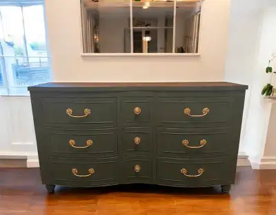Refinished dresser, View more