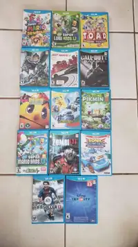 Nintendo Wii U Games For Sale - Some Sealed and Uncommon