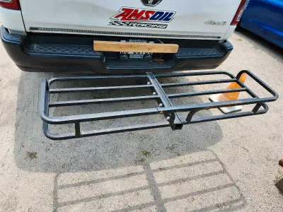 Z Bar Carrier 2" receiver reversable 53 1/4" long x 19 1/4 wide z Bar support of 500 Lbs can be chan...