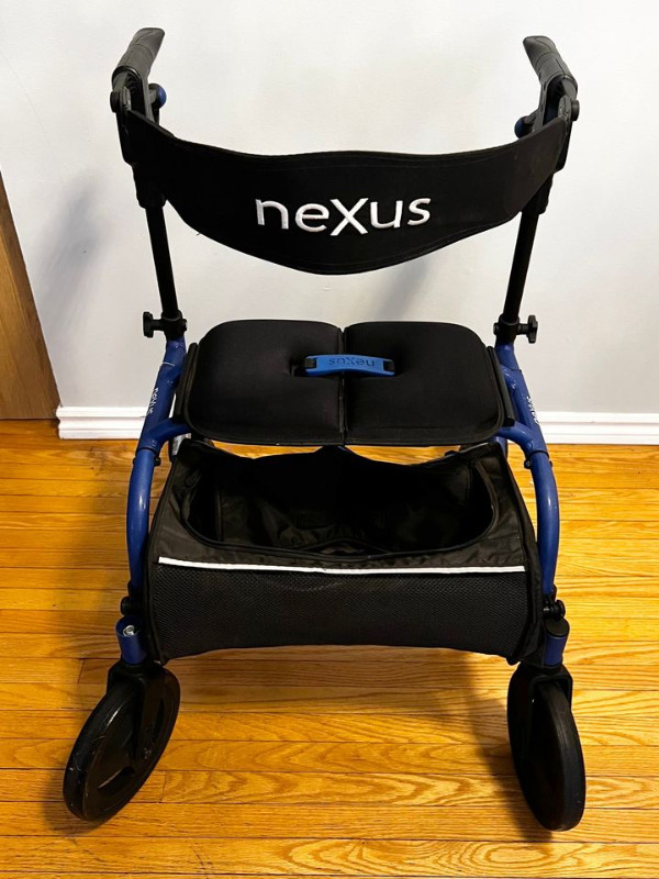 neXus 3 Rollator Walker with Seat, 4 Wheels, Indoor/Outdoor Use in Health & Special Needs in Oakville / Halton Region