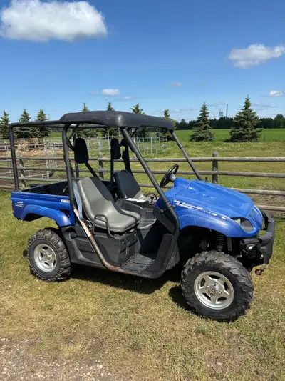2007 Yamaha rhino 660 I am the original owner, it runs and drives great. Has some cosmetic damage as...
