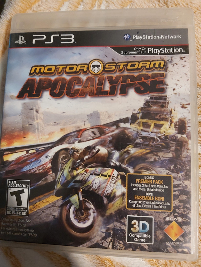 Ps3 motor storm APOCALYPSE in Sony Playstation 3 in Dartmouth