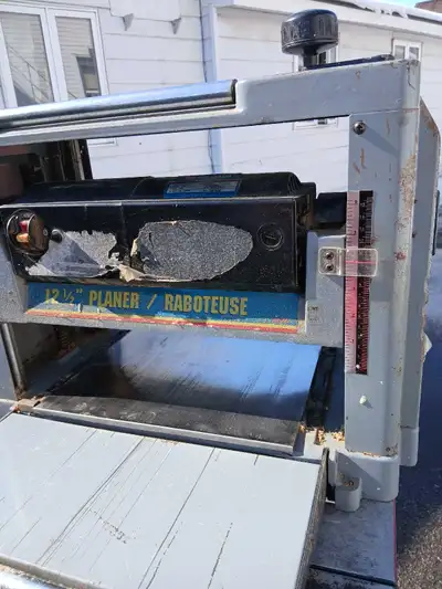 thickness planer made by king works good , View more