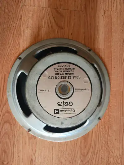 Vintage celestion G12/75 guitar speaker, View more