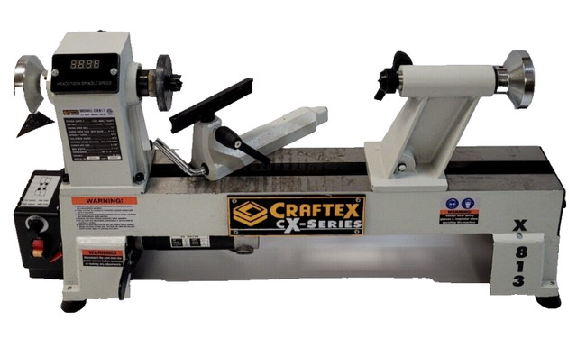 craftex 18in wood lathe with verible speed and speed readout in Power Tools in Regina