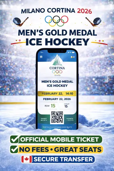  Olympic Men’s Gold Medal Ice Hockey – Feb 22, 2026, View more