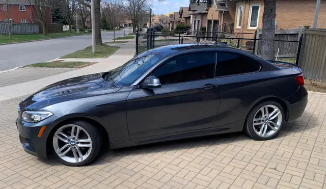 2016 BMW 228i - 55,240KM Mineral Grey Metallic with Red Interior in Cars & Trucks in City of Toronto - Image 4