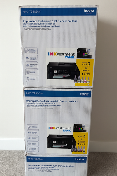 Brother INKvestment Tank MFC-T980DW Colour Inkjet Printer, View more