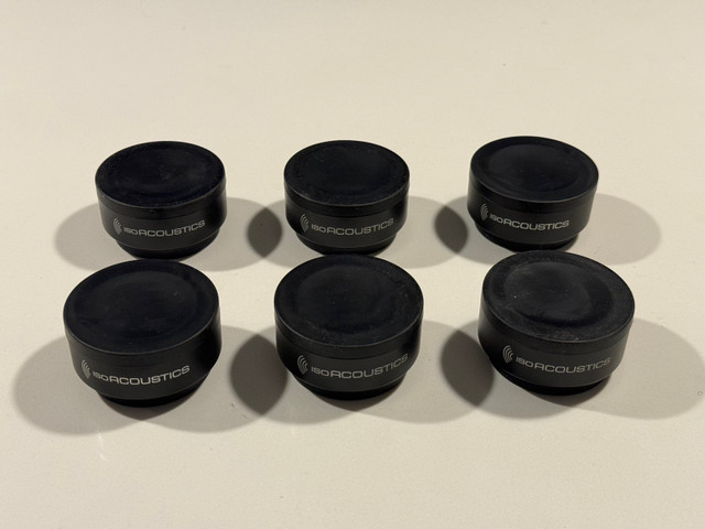 IsoAcoustics Pucks in Pro Audio & Recording Equipment in Edmonton