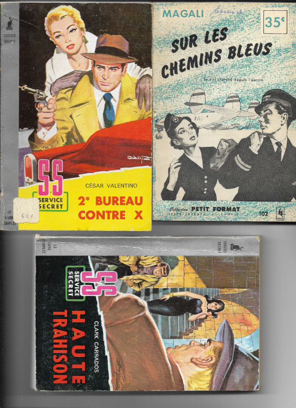 26 French Mystery Paperbacks - Detective. in Fiction in Guelph - Image 2