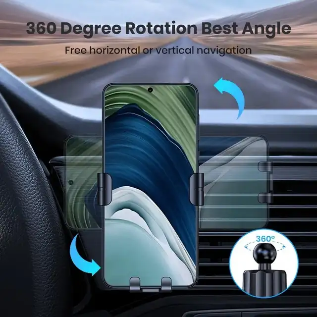 TOPK Phone holder for car in Cell Phone Accessories in City of Toronto - Image 6