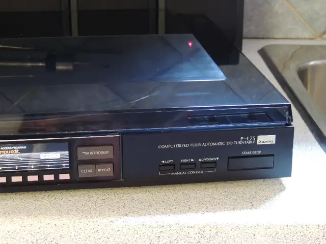 Sansui P-L75 Computerized Full Auto DD Turntable in Stereo Systems & Home Theatre in Mississauga / Peel Region - Image 10