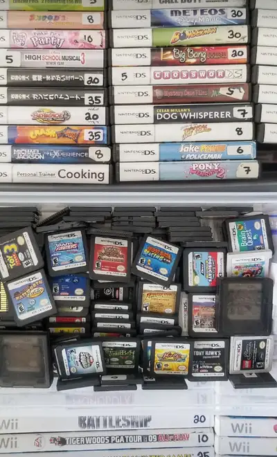 Nintendo DS games & Gameboy Wii Switch etc. (Updated May 28/26, View more