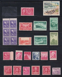 Old US Stamp lot. MNH