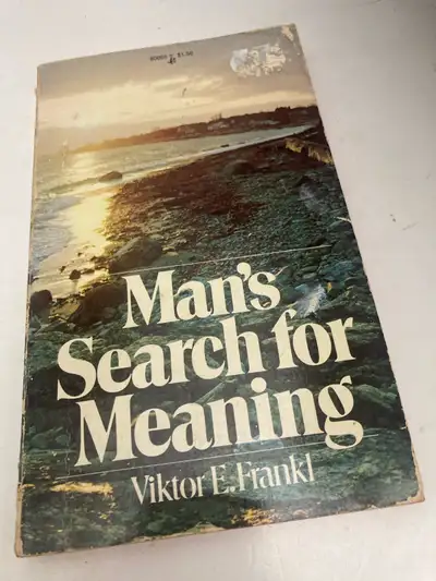 Man's Search for Meaning or three for $10, View more