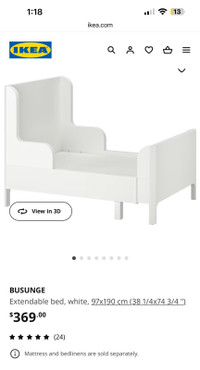 Busunge IKEA bed