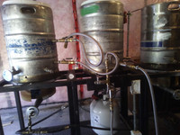 3-Tier, All-Grain , Propane Fired, Recirculating Brew Sculpture