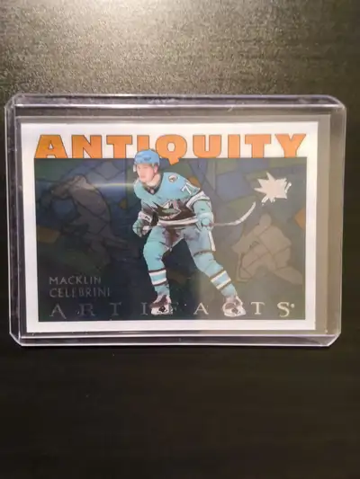 2025-26 Artifacts Hockey Macklin Celebrini ANTIQUITY., View more