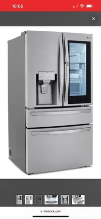 Brand new LG Refrigerator - pick up from The Brick Hunt Club