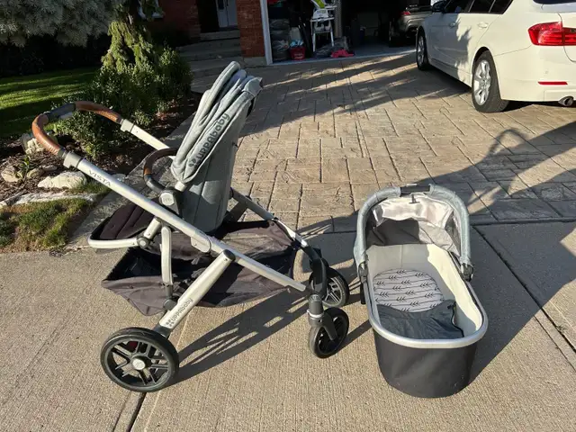 Uppa Baby Stroller (bassinet included!) in Strollers, Carriers & Car Seats in Mississauga / Peel Region - Image 3