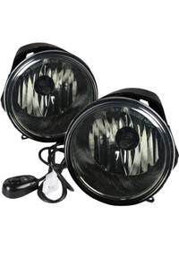 Brand New SMOKED Fog Lights 05-10 Chrysler 300