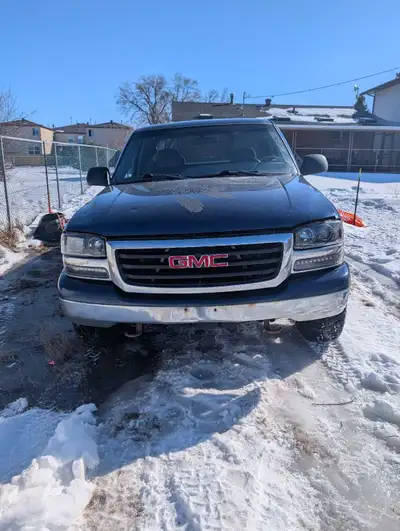 '00 GMC Sierra 1500 4.8L for sale. Has been sitting for a bit but still Forest up and drives. Oil ch...