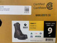 Kosto Fusion Men’s Steel-Toed Work Boots