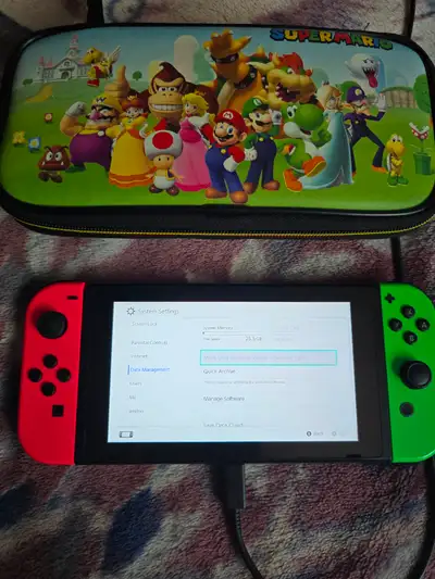 Nintendo Switch 1 (32gb) w/ Mario Odyssey, View more