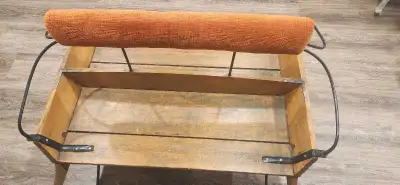 Vintage Double sided buckboard for wagon, front porch, country property, photography prop, office ch...