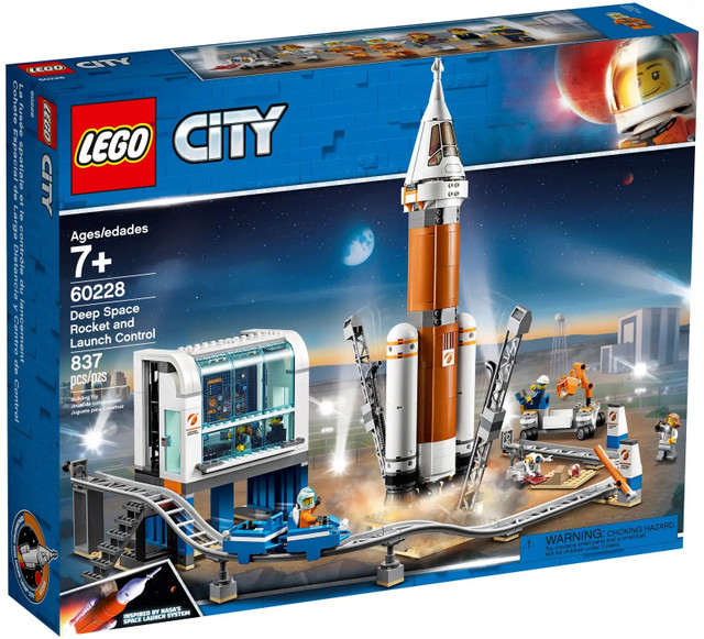 LEGO CITY 60228 DEEP SPACE ROCKET & LAUNCH CONTROL NEW SEALED in Toys & Games in Edmonton