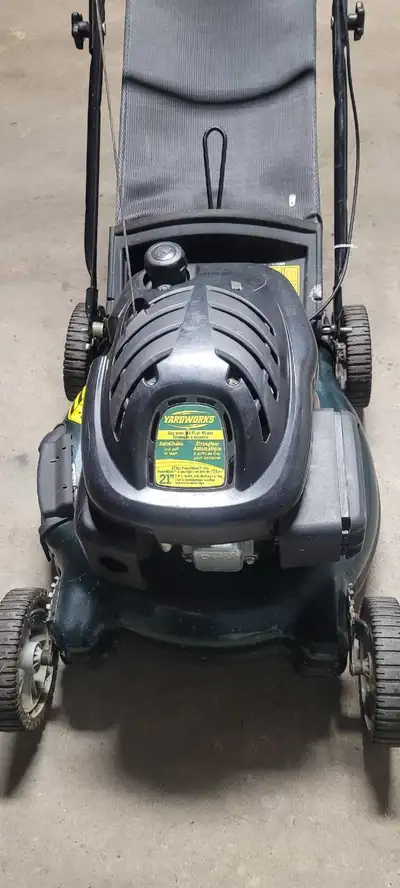 Yardworks 21 inch Lawnmower with bag, View more