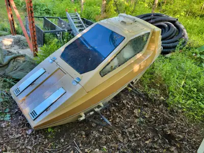 It's a Saluki sidecar. It rough but could be fixed. Give a donation to our local food bank and you c...
