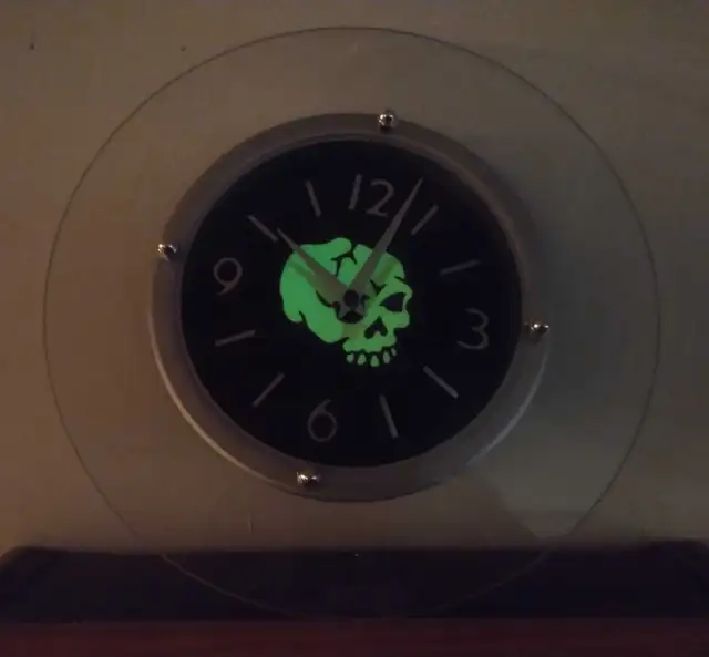 Skull Clock596881303447818241