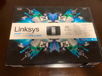 Linksys EA6400 AC1600    Dual-Band Smart Wi-Fi   Router