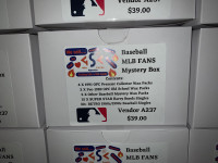 MLB Baseball Mystery Box Collector Cards Barry Bonds Booth 263