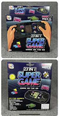 Brand New Sealed - mini Arcade SuperGame to go 23 In 1