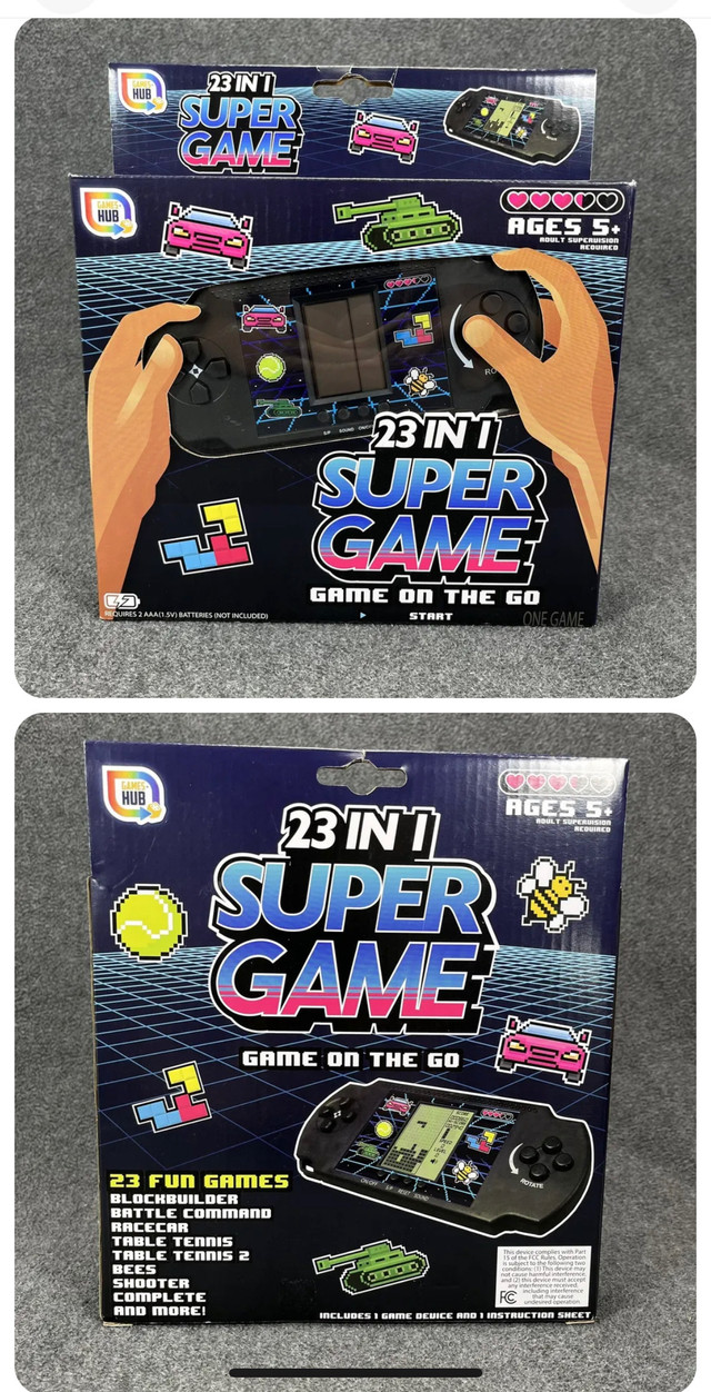 Brand New Sealed - mini Arcade SuperGame to go 23 In 1 in Other in Markham / York Region