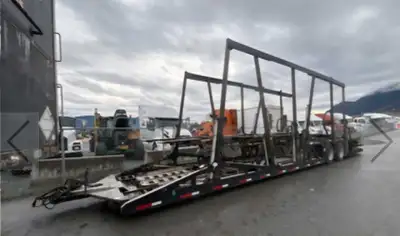 Selling 2014 Cottrell CX11 T/A 6 Car Open Car Carrier Trailer, Air Ride Suspension, Soft Ties, 225/7...