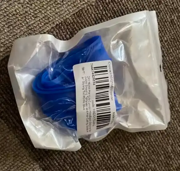 Silicone Hair Styling Band - Blue62854391002499123