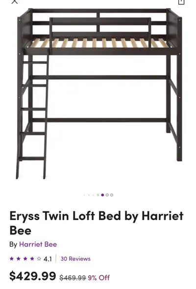 Kids loft bed , View more