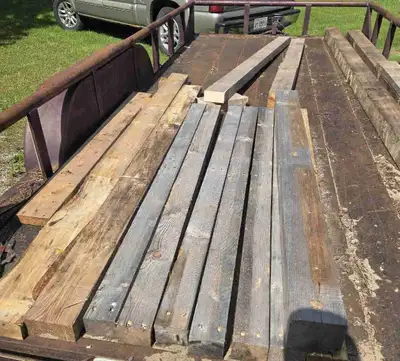 Selling this lumber starting at .50 cents a foot