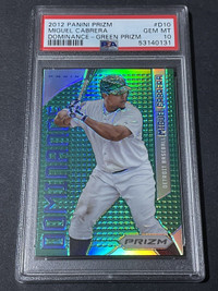 Miguel Cabrera 2012 Card PSA 10!