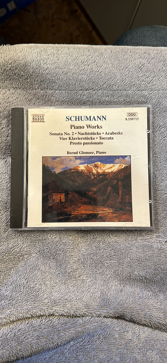CD Schumann Piano Works in CDs, DVDs & Blu-ray in Ottawa