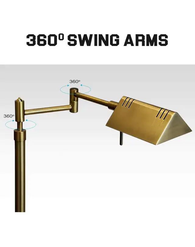 O’Bright Dimmable LED Pharmacy Floor Lamp, 12W LED, Full Range D in Indoor Lighting & Fans in Hamilton - Image 6