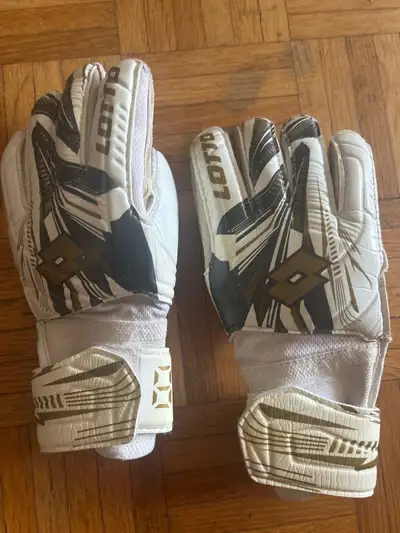 used soccer goalie gloves ( age 5–9 ), View more